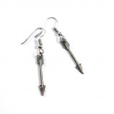 Silver Arrow Earrings by Wilde Designs