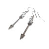 Silver Arrow Earrings by Wilde Designs