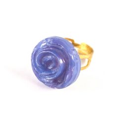 Blue Rose Ring by Wilde Designs