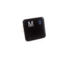 Keyboard Letter M Key Ring by Wilde Designs B Key Ring by Wilde Designs