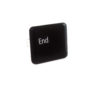 Keyboard Key End Special Character Ring by Wilde Designs