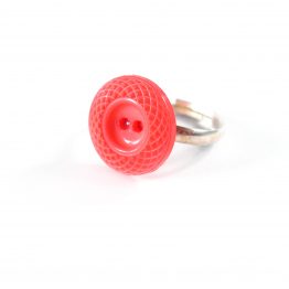 Coral Bead Ring by Wilde Designs