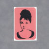 Audrey Hepburn Sticker by Wilde Designs