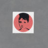 Audrey Hepburn Circle Sticker by Wilde Designs