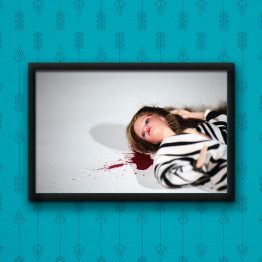 Barbie Murders Gunshot Poster by Wilde Designs