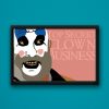 Top Secret Clown Business Poster by Wilde Designs