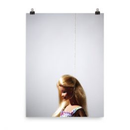barbie murders hanging poster by wilde designs