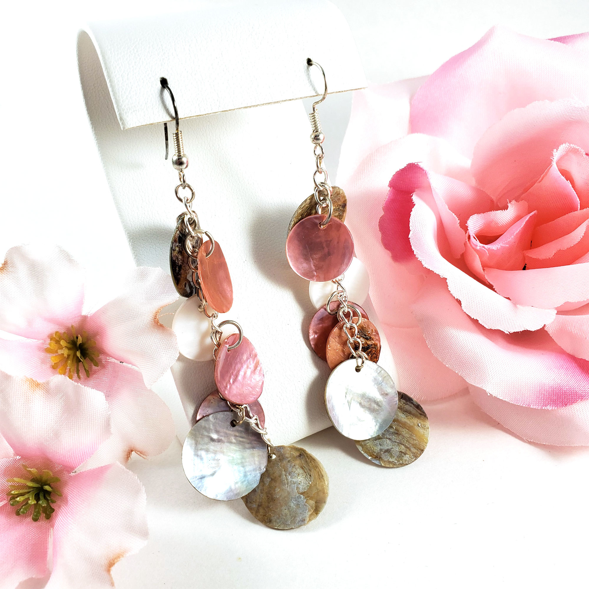 Trans Pride Mythical Scale Earrings by Wilde Designs