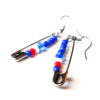 Geeky Character Inspired Safety Pin Earrings Team Steve 2