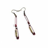 Team Tony Geeky Safety Pin Earrings by Wilde Designs