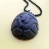 Black Brain Necklace by Wilde Designs