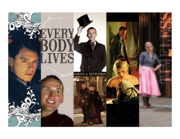 Ninth Doctor Bookmarks by Wilde Designs