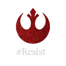 Rebellion #Resist Wallpaper by Wilde Designs