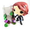 Superhero Dragon Scale Earrings by Wilde Designs