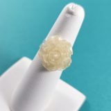 Milky White Rose Ring by Wilde Designs