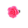 Kawaii Rose Ring by Wilde Designs in Hot Pink