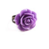 Kawaii Rose Ring by Wilde Designs in Orchid