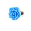 Kawaii Rose Ring by Wilde Designs in Sky Blue