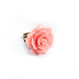 Pink Kawaii Rose Ring by Wilde Designs
