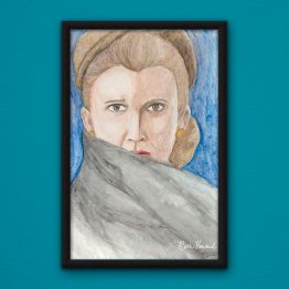 General Leia Organa Poster by Wilde Designs
