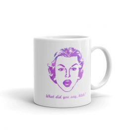 Retro B*tch Mug by Wilde Designs
