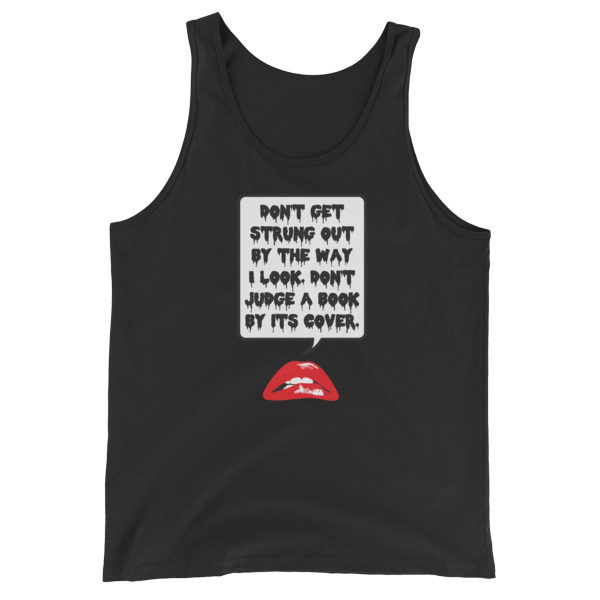 Don't Judge a Book tank top by Wilde Designs