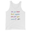 Dolphins are Just Gay Sharks tank top by Wilde Designs