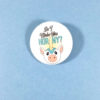 Horny Unicorn Button by Wilde Designs