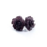 Kawaii Rose Earrings in Dusky Purple by Wilde Designs