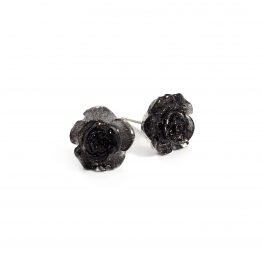 Kawaii Rose Earrings in Goldmine by Wilde Designs