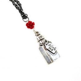 Drink Me Necklace by Wilde Designs