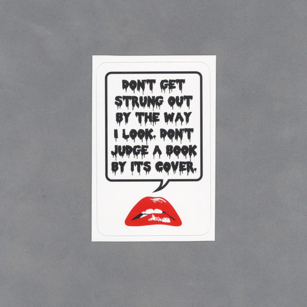 Don't Judge a Book Sticker by Wilde Designs