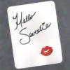 Handwritten Hello Sweetie Card by Wilde Designs