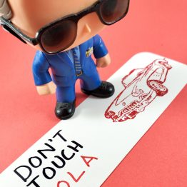 Don't Touch Lola Bookmark by Wilde Designs