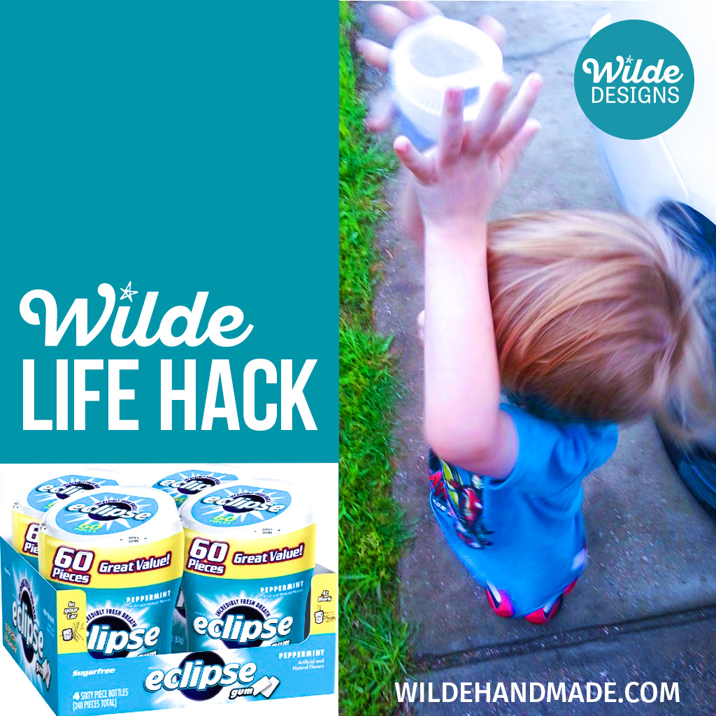 Wilde Life Hack: Reuse Gum Cups
