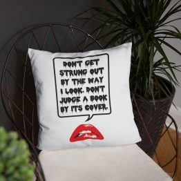 Rocky Slut Pillow by Wilde Designs