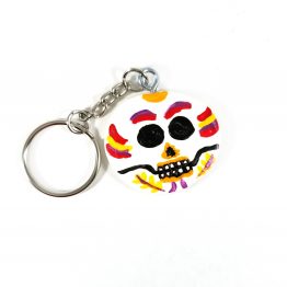 Day of the Dead Keychain by Wilde Designs
