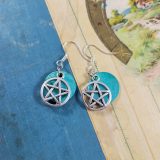 Pretty Pentagram Earrings by Wilde Designs