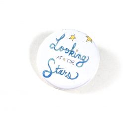 Looking at the Stars Button by Wilde Designs