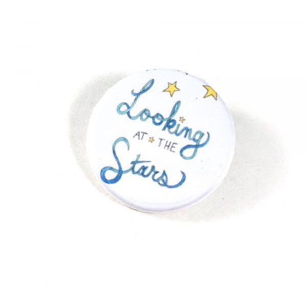 Looking at the Stars Button by Wilde Designs