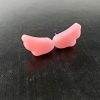 Cherub Angel Wing Earrings in Glow in the Dark Pink by Wilde Designs