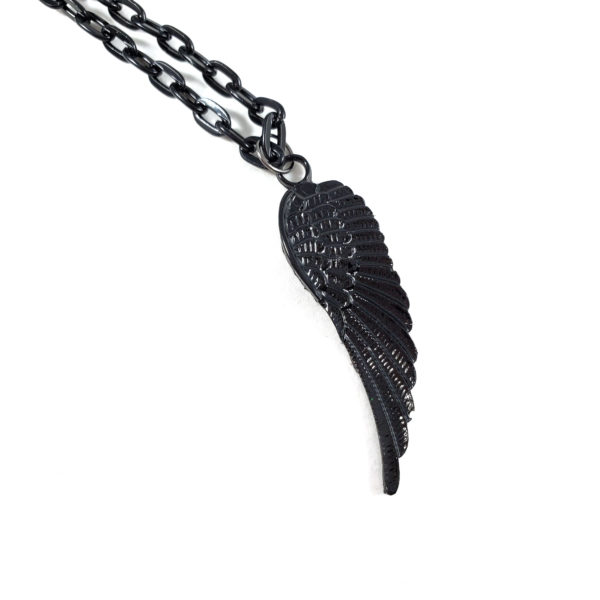 Angel of Death Single Wing Necklace by Wilde Designs