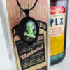 Glow in the Dark Skull and Crossbones Cameo Necklace by Wilde Designs