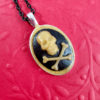 Skull and Crossbones Cameo Necklaces by Wilde Designs