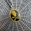 Skull and Crossbones Cameo Necklaces by Wilde Designs