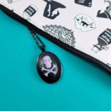 Skull and Crossbones Cameo Necklace by Wilde Designs