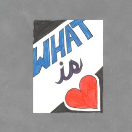 What is Love Art Card by Wilde Designs