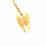 Gold Angel Wings Necklace by Wilde Designs