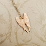 Gold Angel Wings Necklace by Wilde Designs