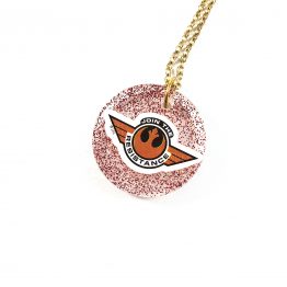 Join the Resistance Resin Necklace by Wilde Designs